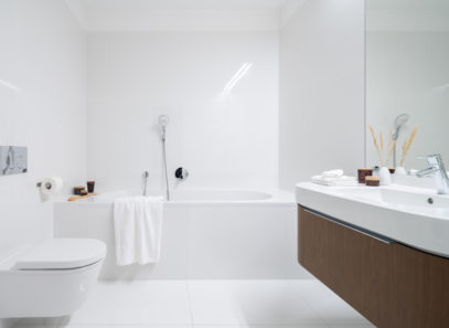 Spacious and elegant bathtub solutions