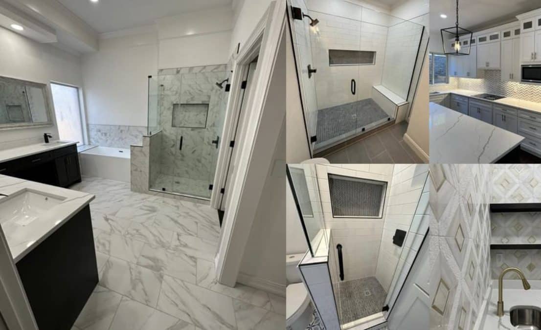 Multiple Bathroom Shot Angle - Turnkey Bathtubs